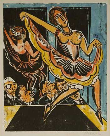 Dancer Reflected in a Mirror