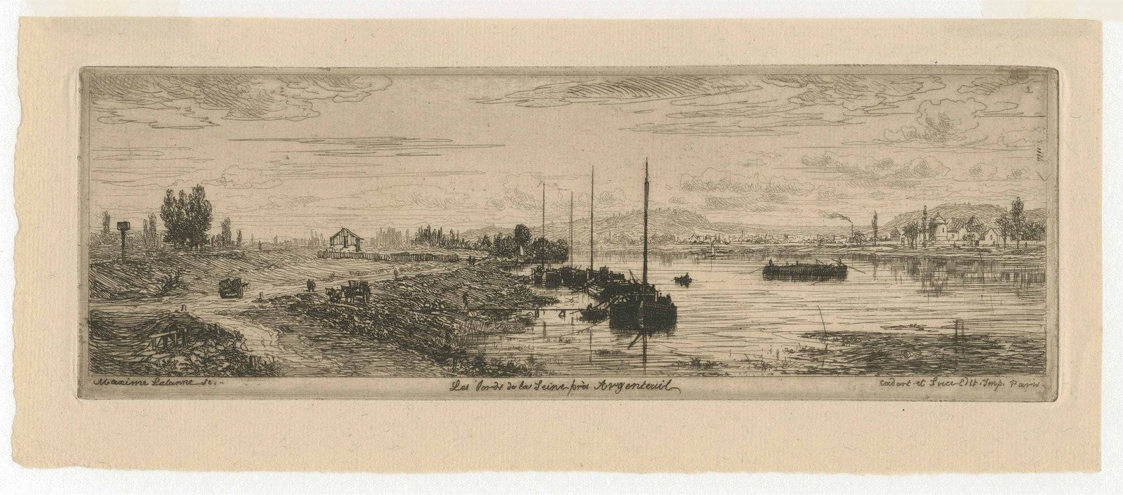 The Banks of the Seine at Argenteuil