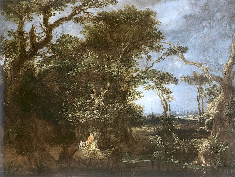 Landscape with Saint John