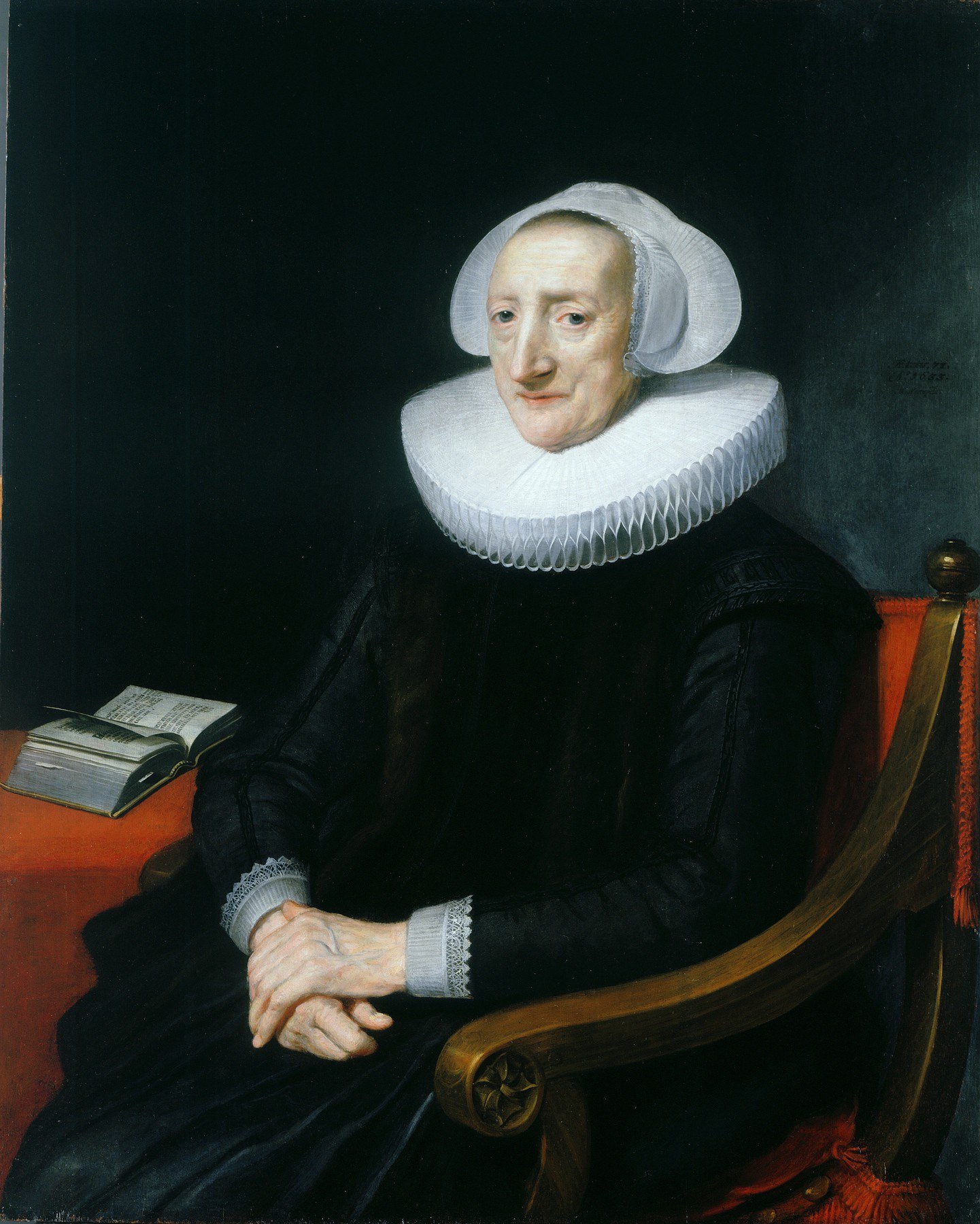 An Unknown Lady, Aged 78