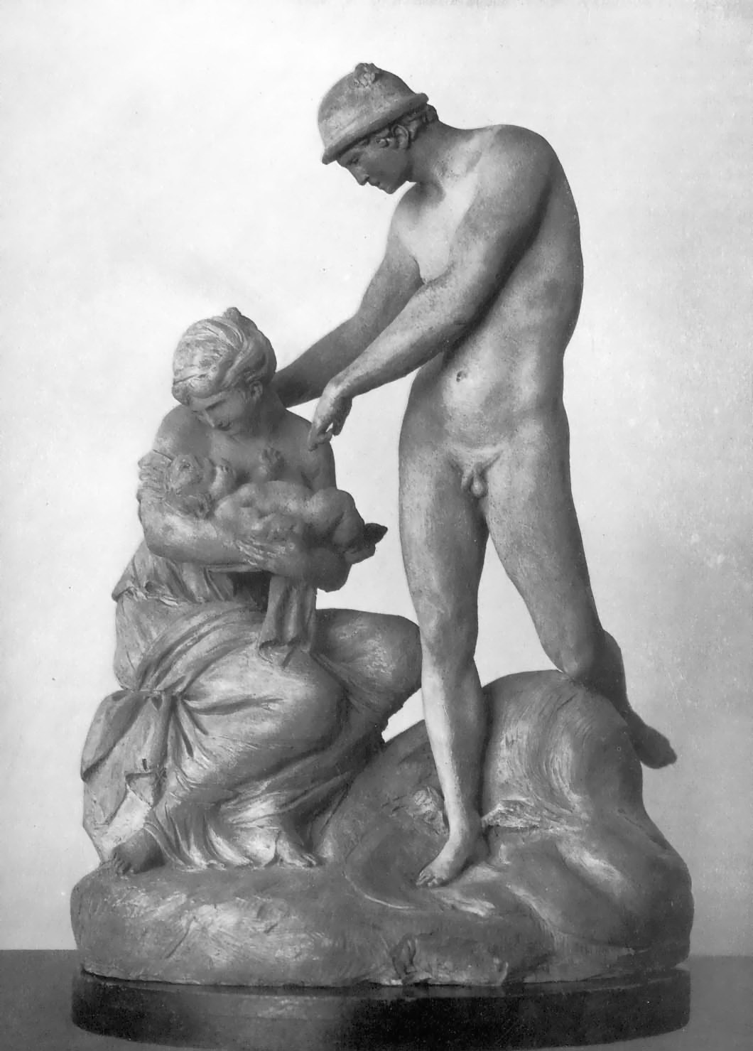 Mercury, a Nymph and Bacchus