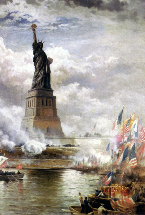 Unveiling the Statue of Liberty