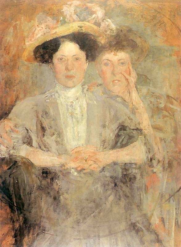 Portrait of Two Young Ladies