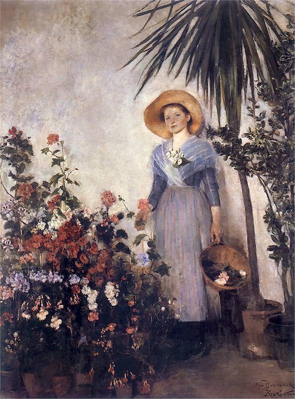 In the Orangery