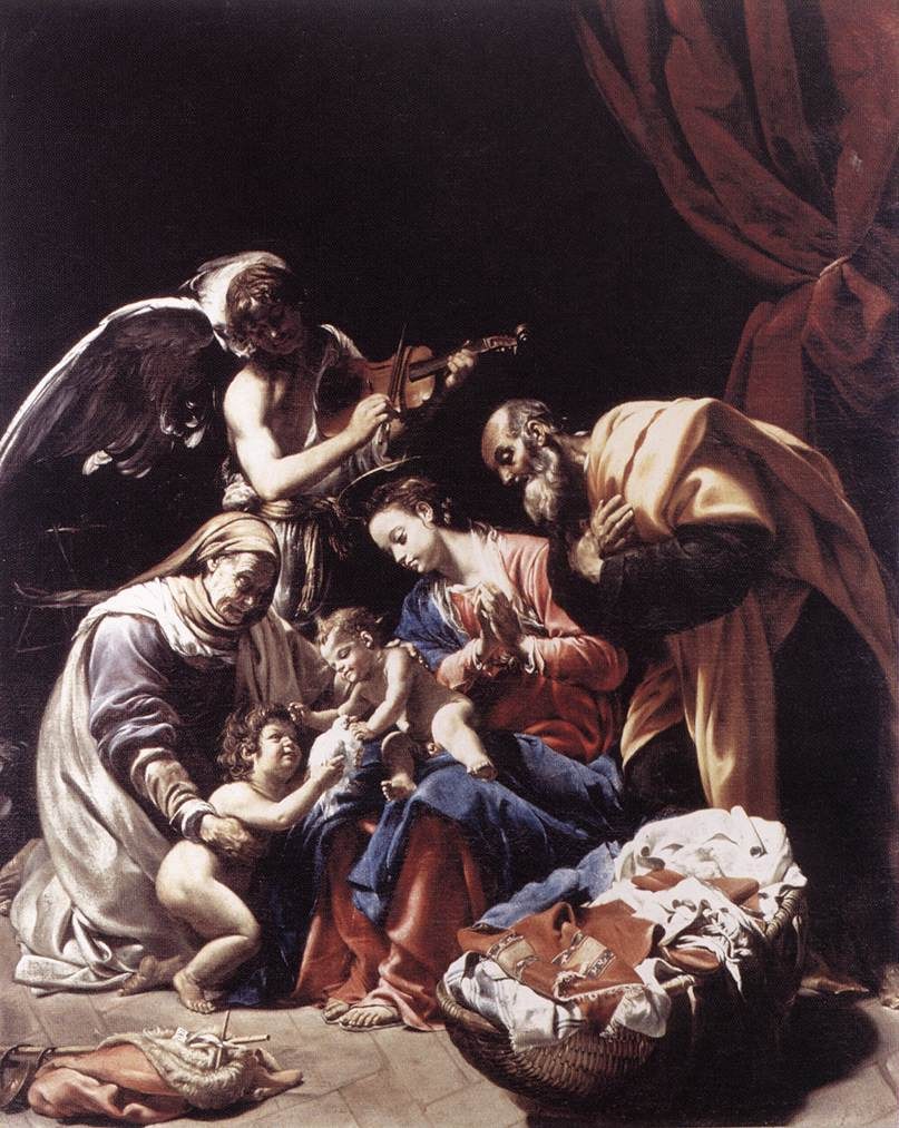 Holy Family with Saint Elizabeth