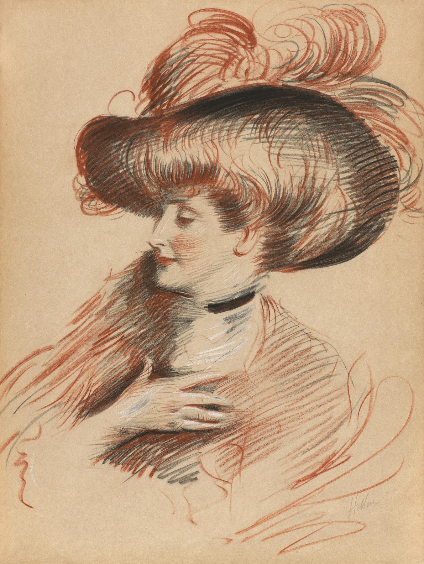 Portrait of Madame de Guérin