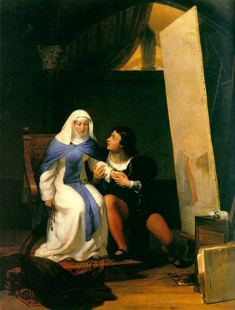 Filippo Lippi Falling in Love with His Model