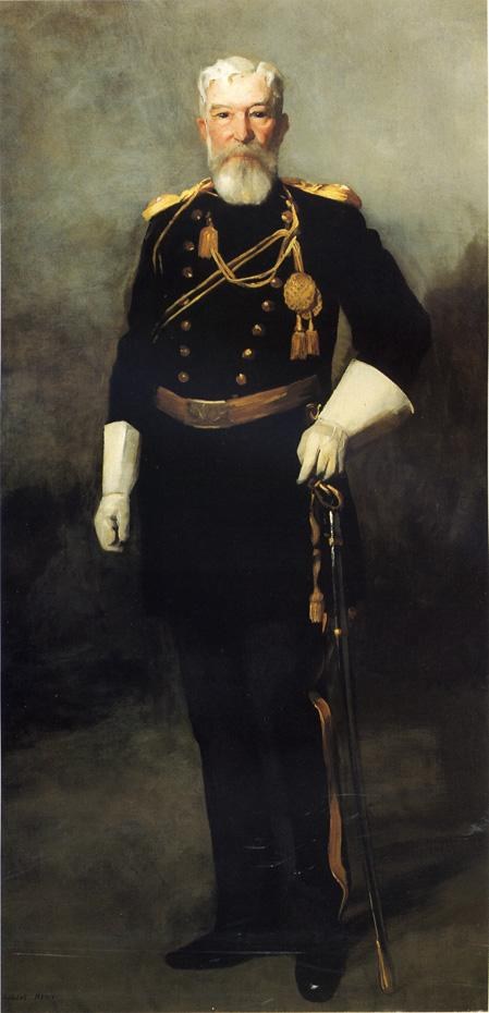 Portrait of Colonel David Perry, 9th US Cavalry