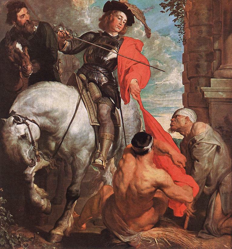 Saint Martin Dividing His Cloak