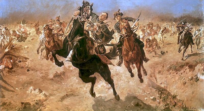 The Death of Kazimierz Pułaski at Savannah