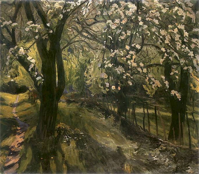 Blossoming Apple Tree