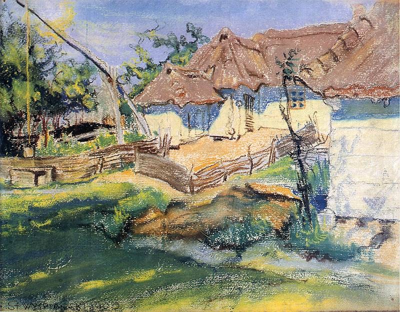 Cottages in Grębów