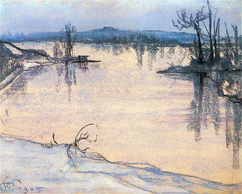 The Vistula near Kraków