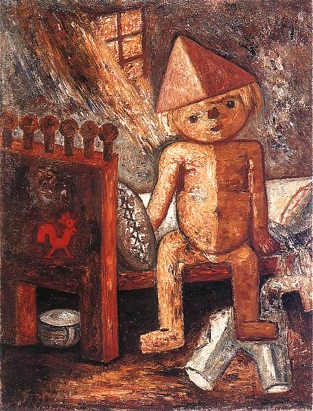 Момченце на легло