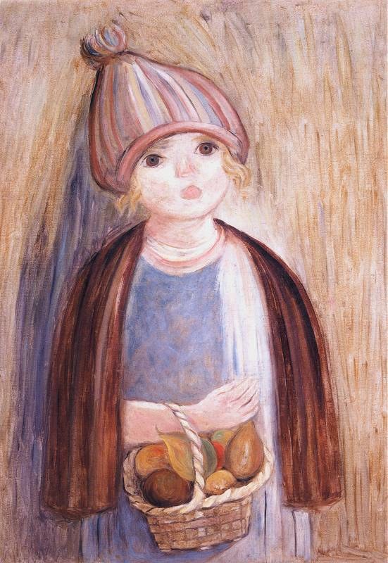 Girl with a Basket of Pears