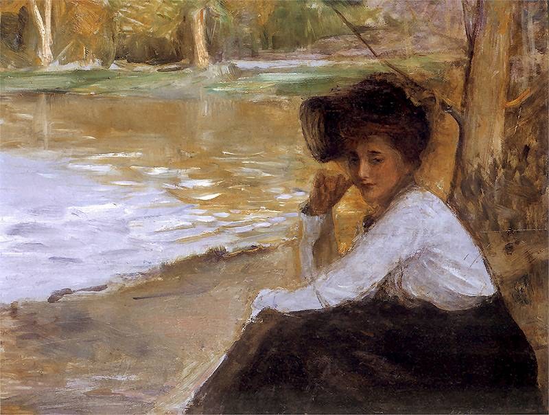 Lady in a Park