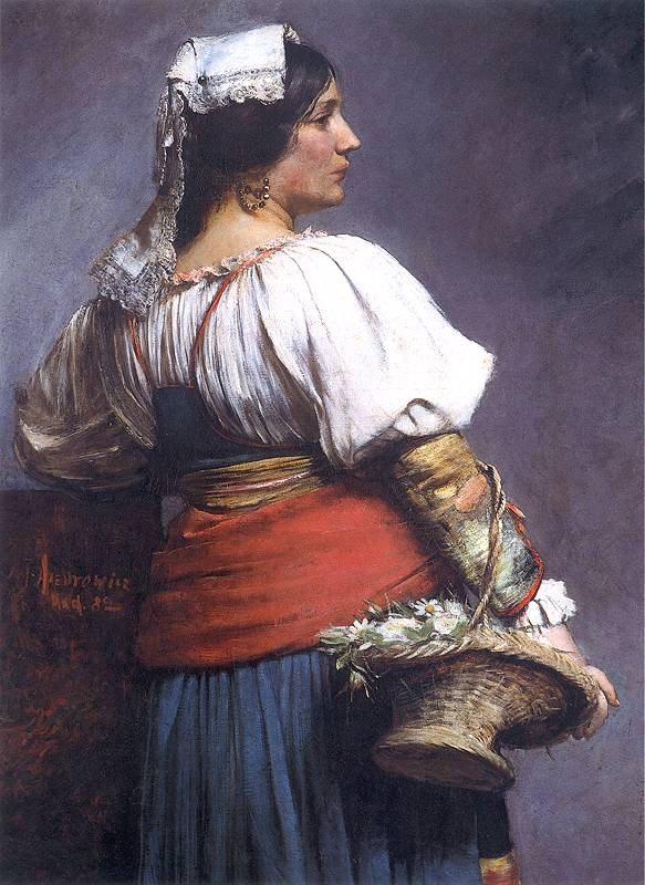 Italian Flower Girl