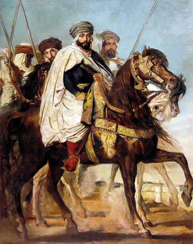 Ali Ben Hamet, Caliph of Constantine, Followed by His Escort