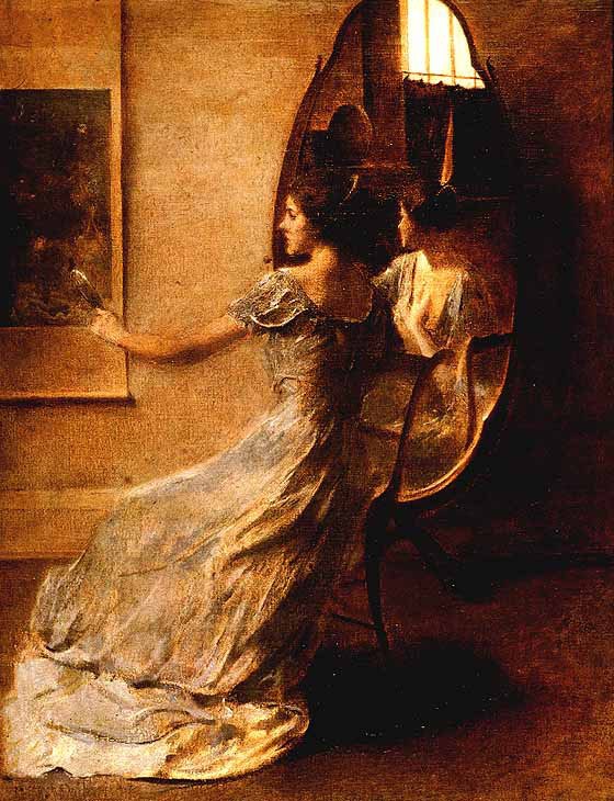 Before a Mirror
