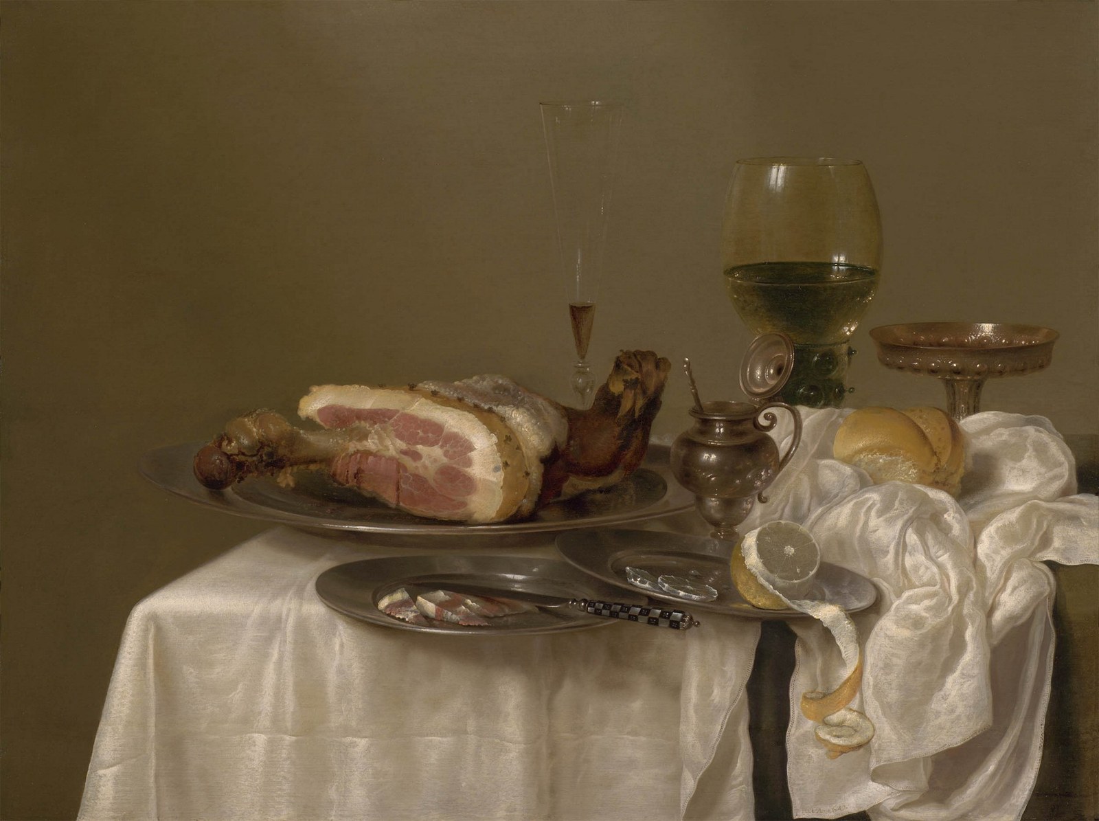 Still Life with a Ham