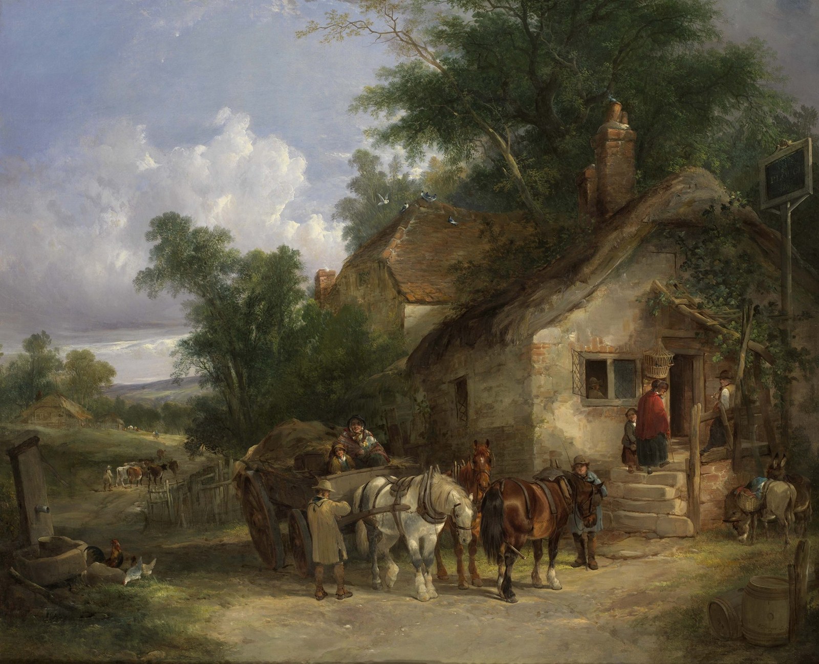 A Halt at the Inn