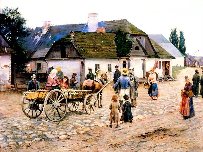 Улица в Сенница