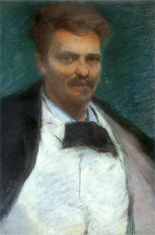 Portrait of August Strindberg