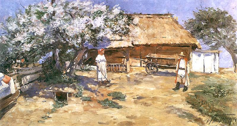 Farmyard in Bronowice