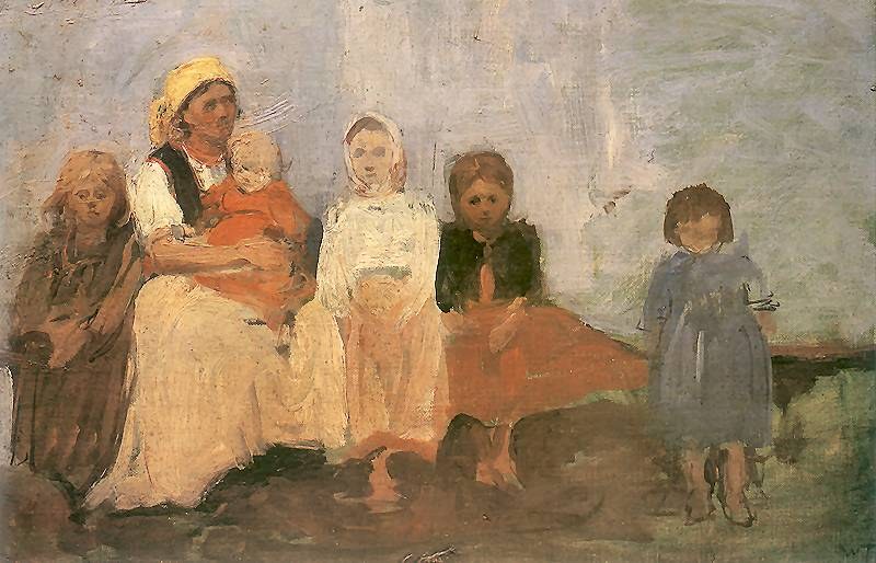 The Artist's Wife with Their Children
