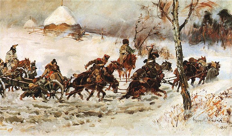 Artillery in Retreat