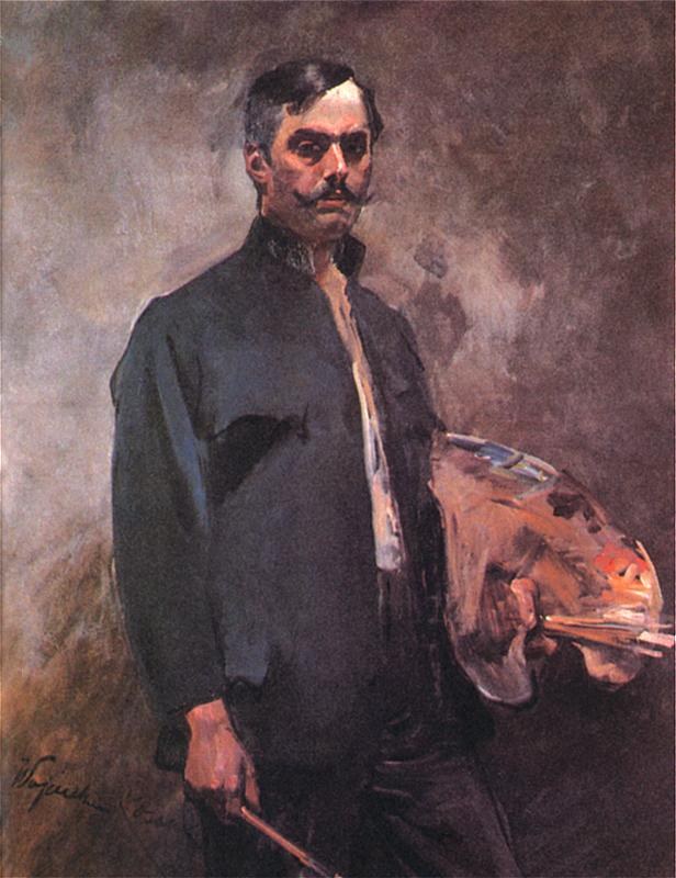 Self-Portrait with a Palette