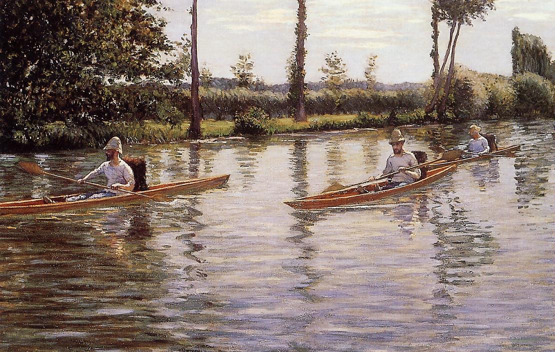 Canoes on the Yerres (Boating on the Yerres)