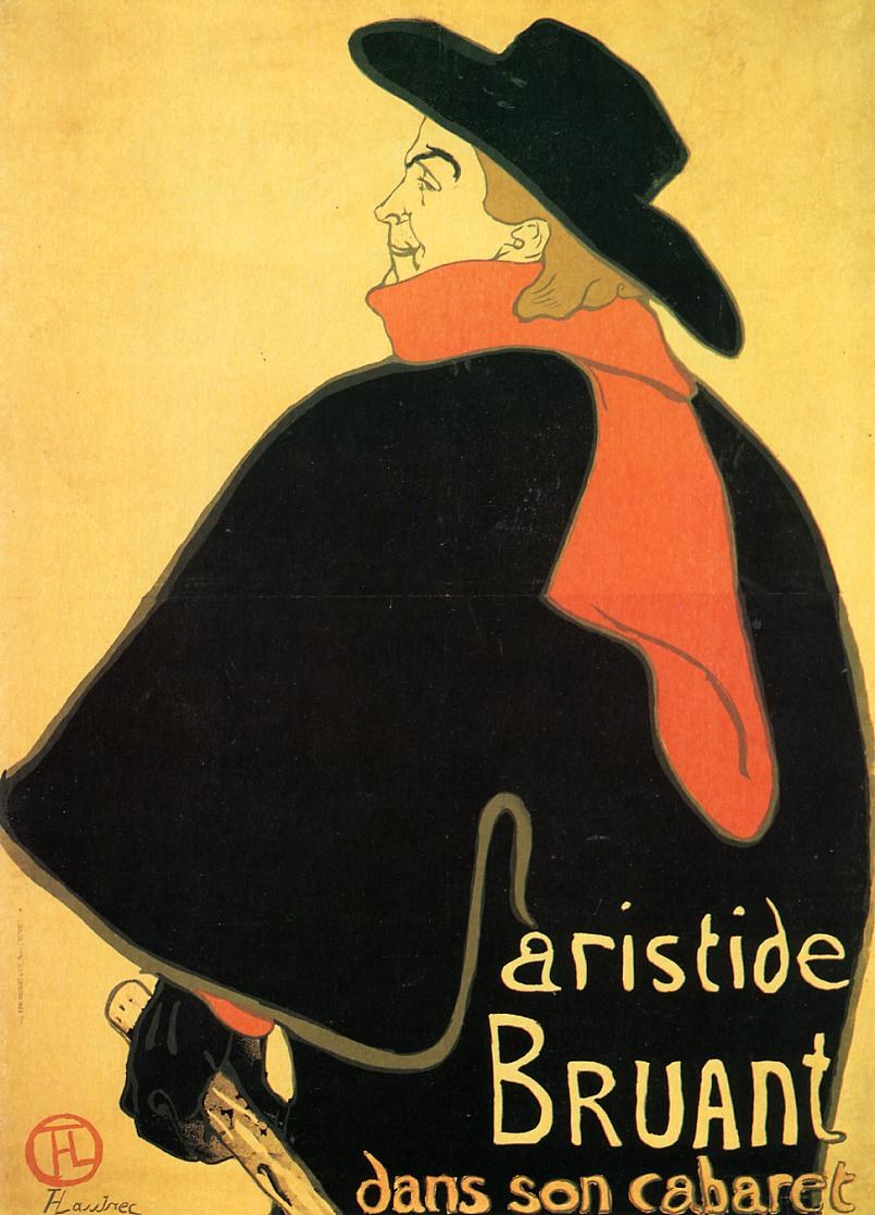 Aristide Bruant at His Cabaret