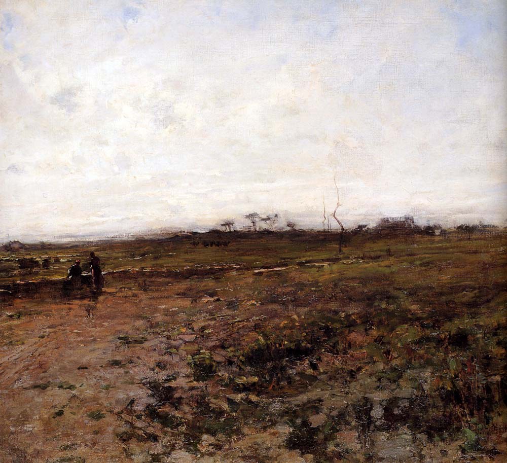 Landscape with Two Peasant Women
