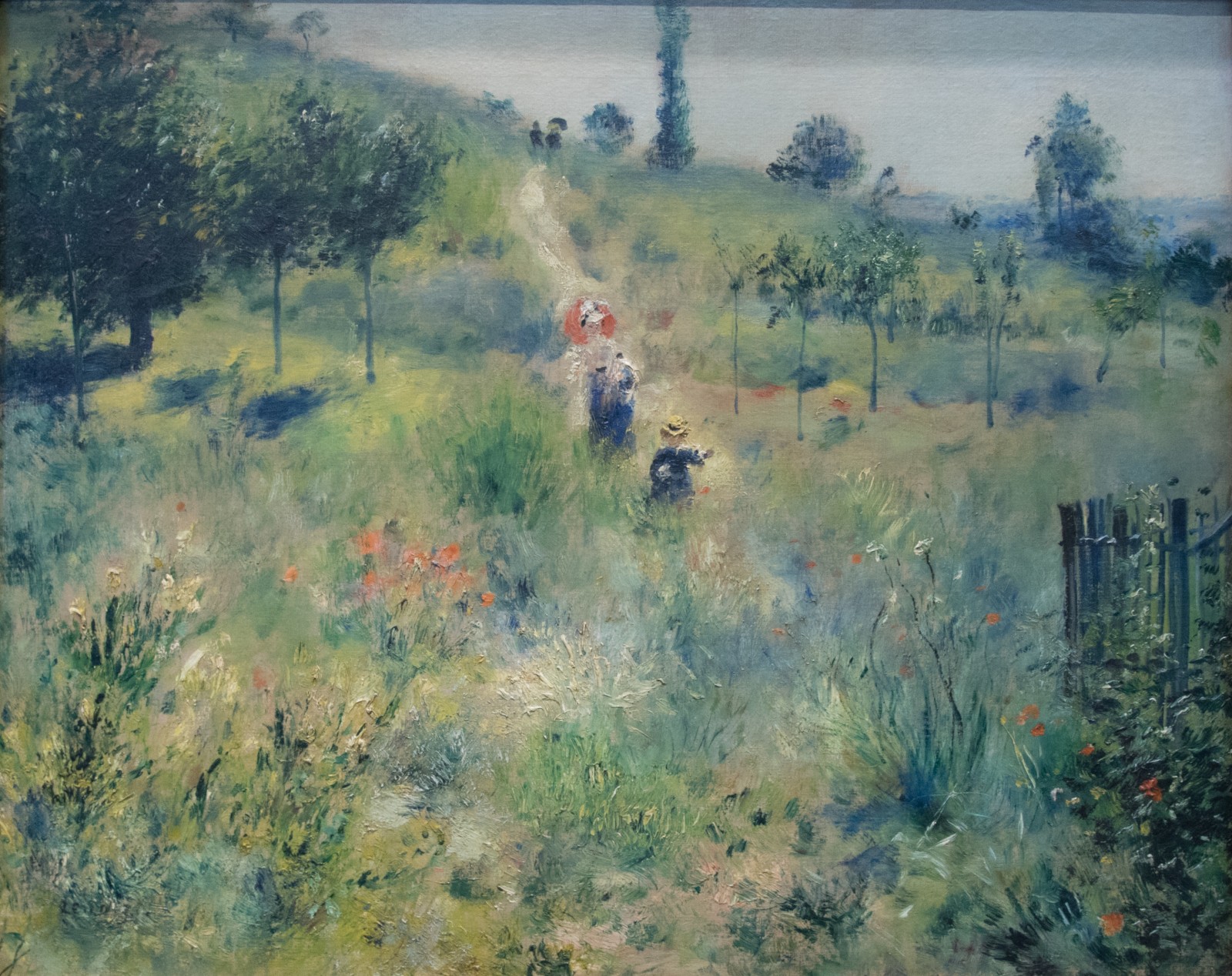 „Weg durch hohes Gras“ von Pierre-Auguste Renoir, um 1876 – das fertige Gemälde
