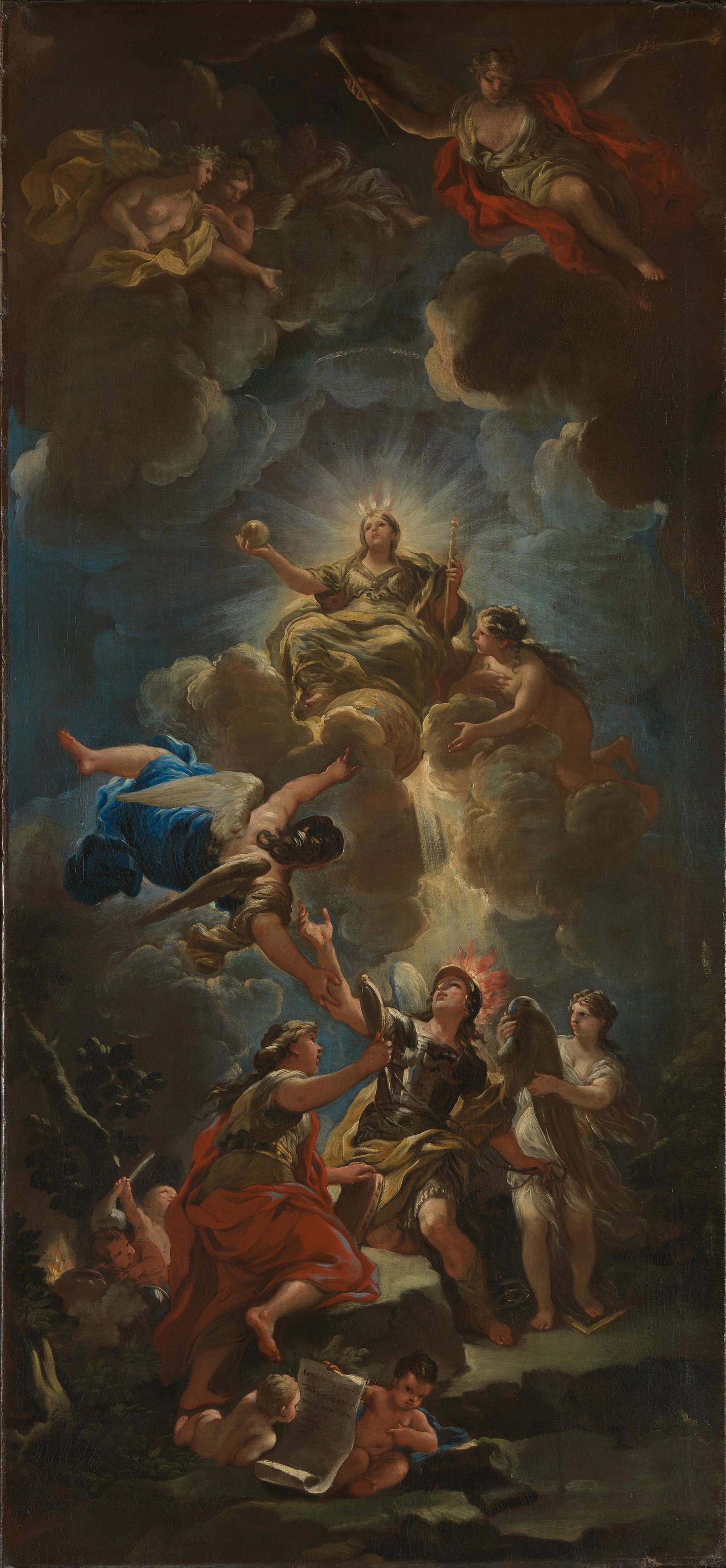 Christ Glorified in the Court of Heaven