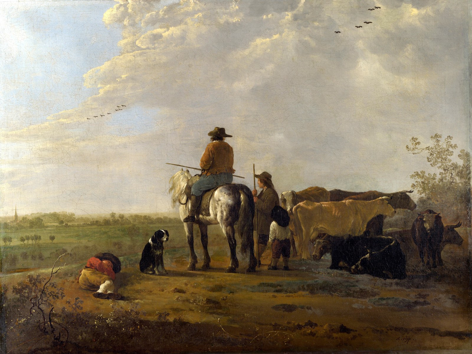Cuyp, A Landscape with Horseman.jpg