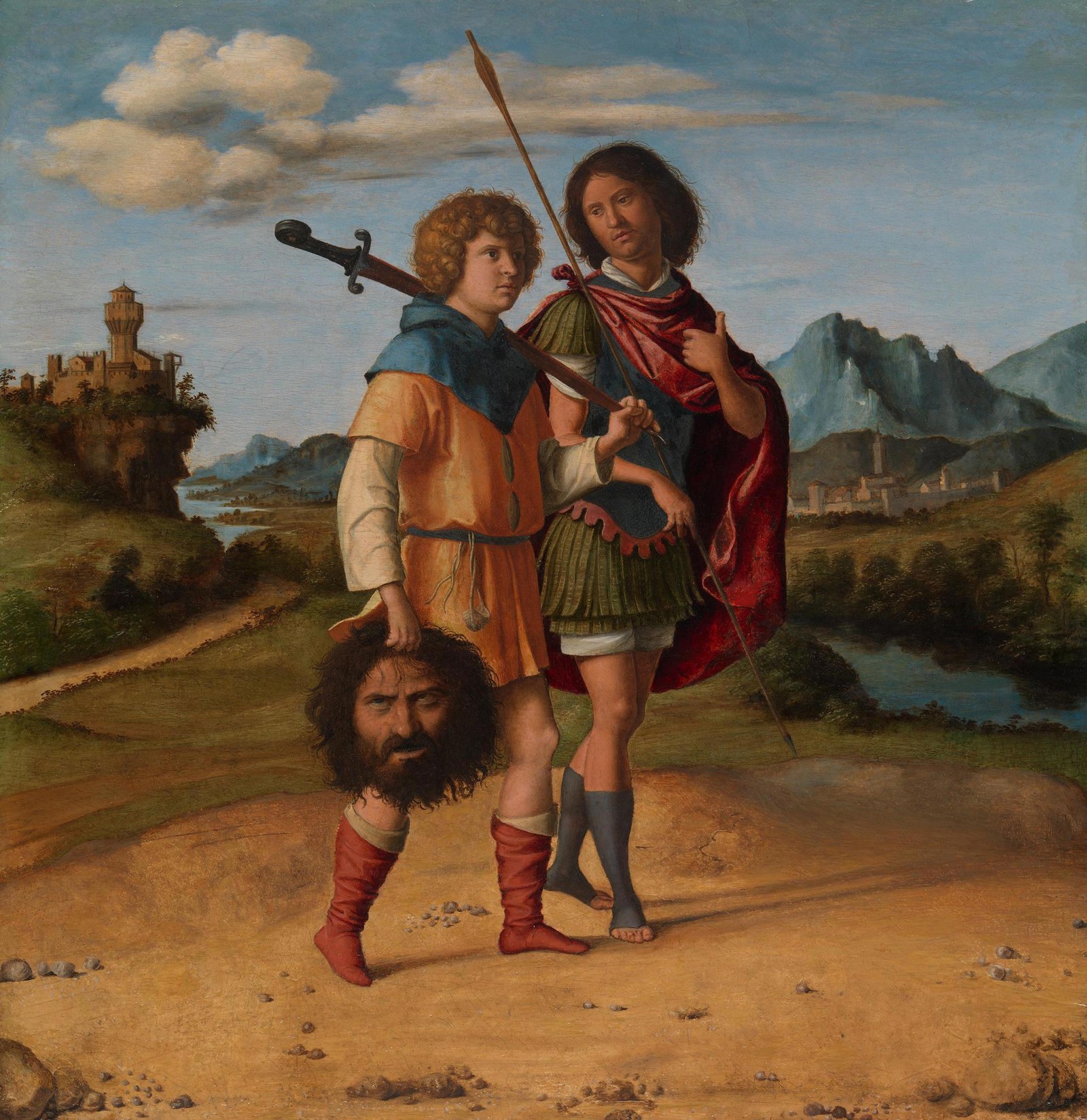 David and Jonathan (?)
