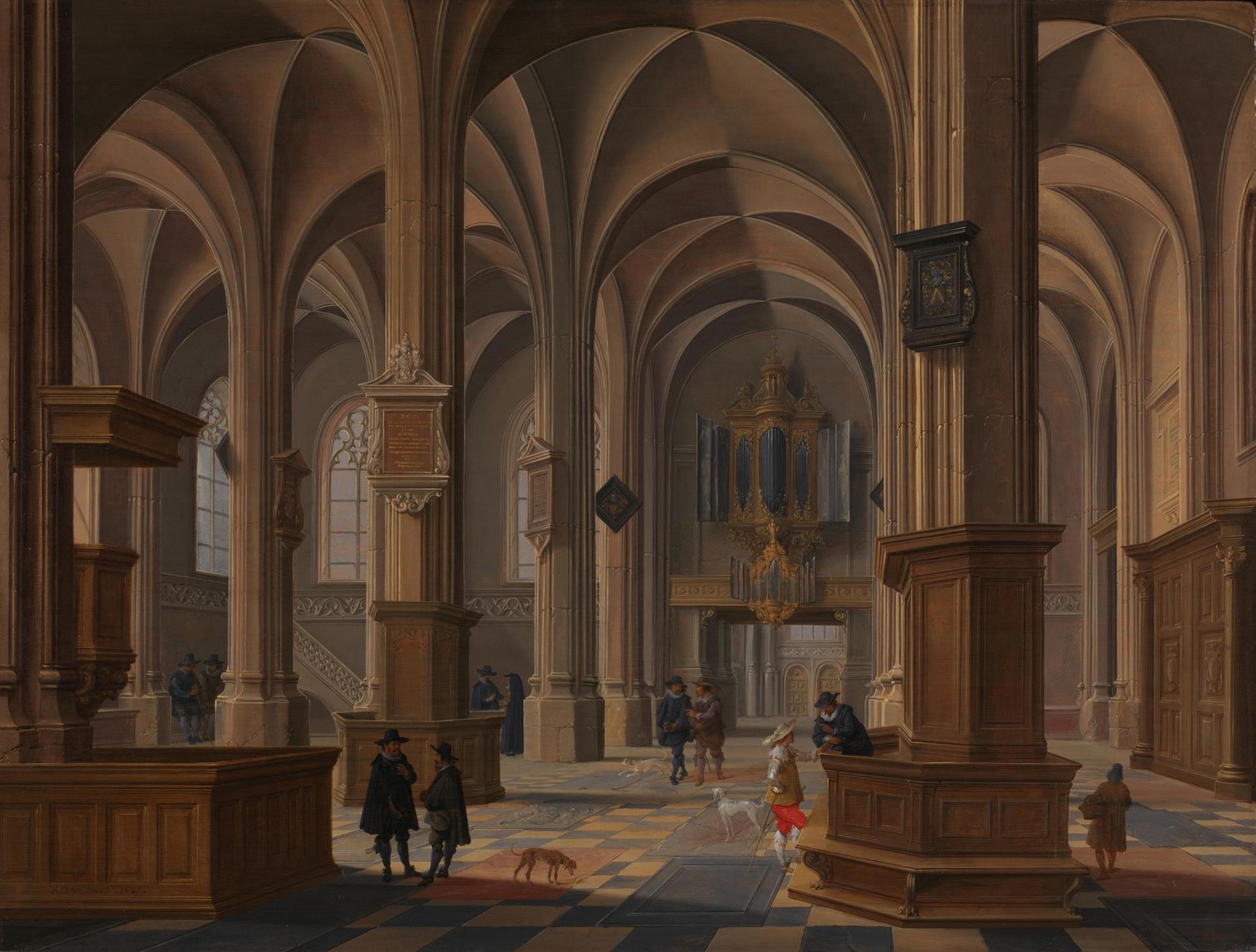 Interior of St Cunerakerk, Rhenen