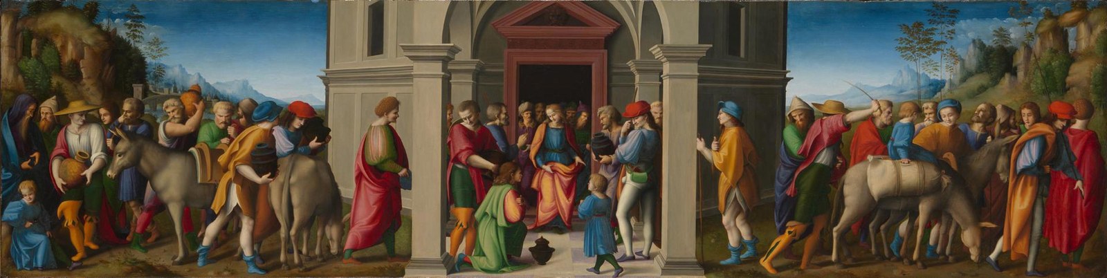Joseph receives his Brothers