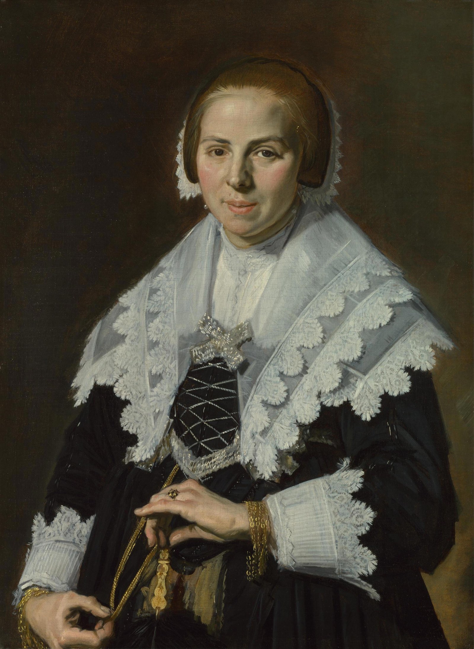 Portrait of a Woman with a Fan