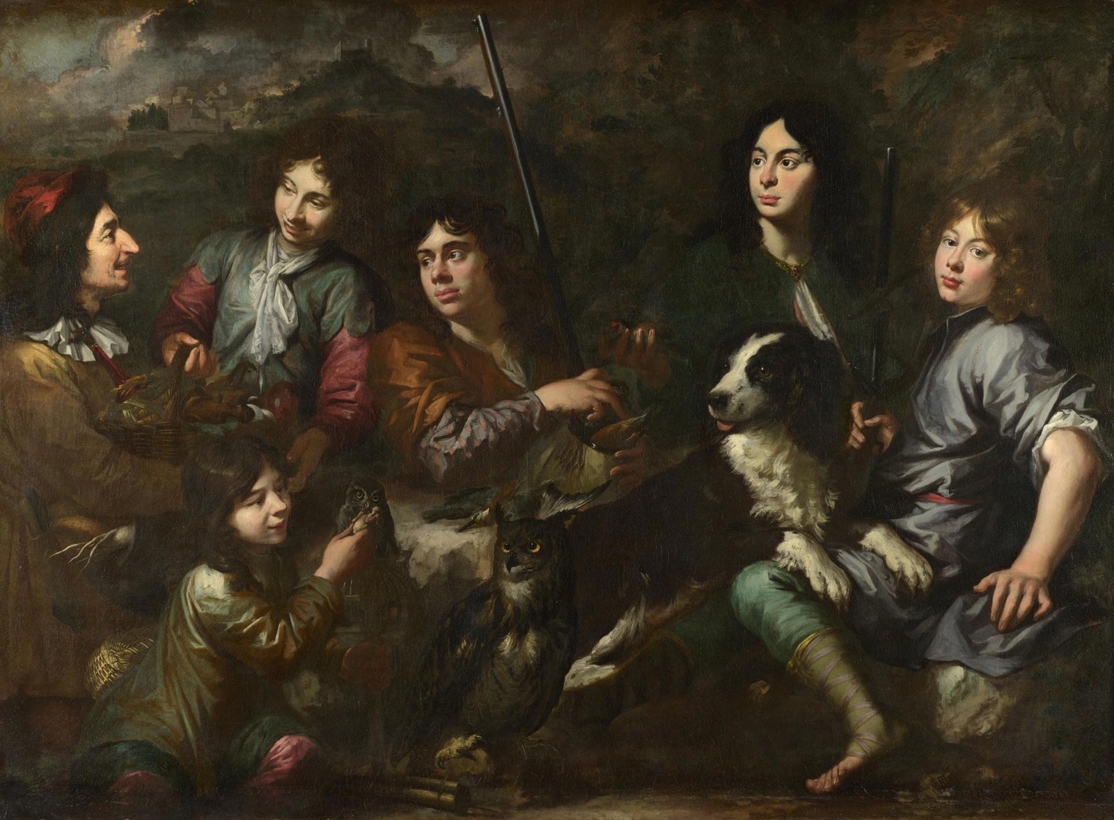 Sportsmen Resting
