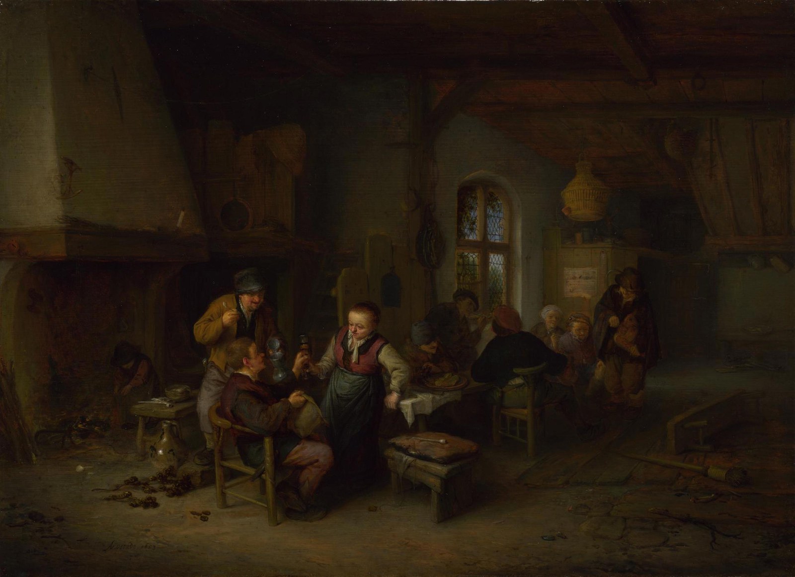 The Interior of an Inn