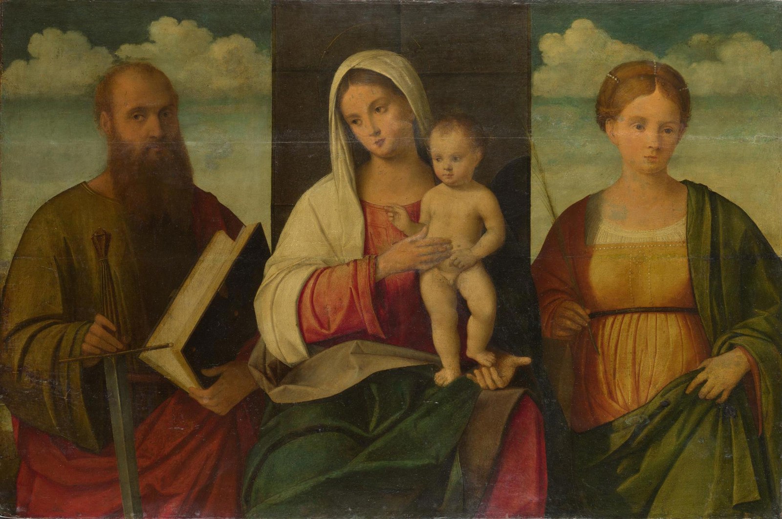 The Virgin and Child and Saints