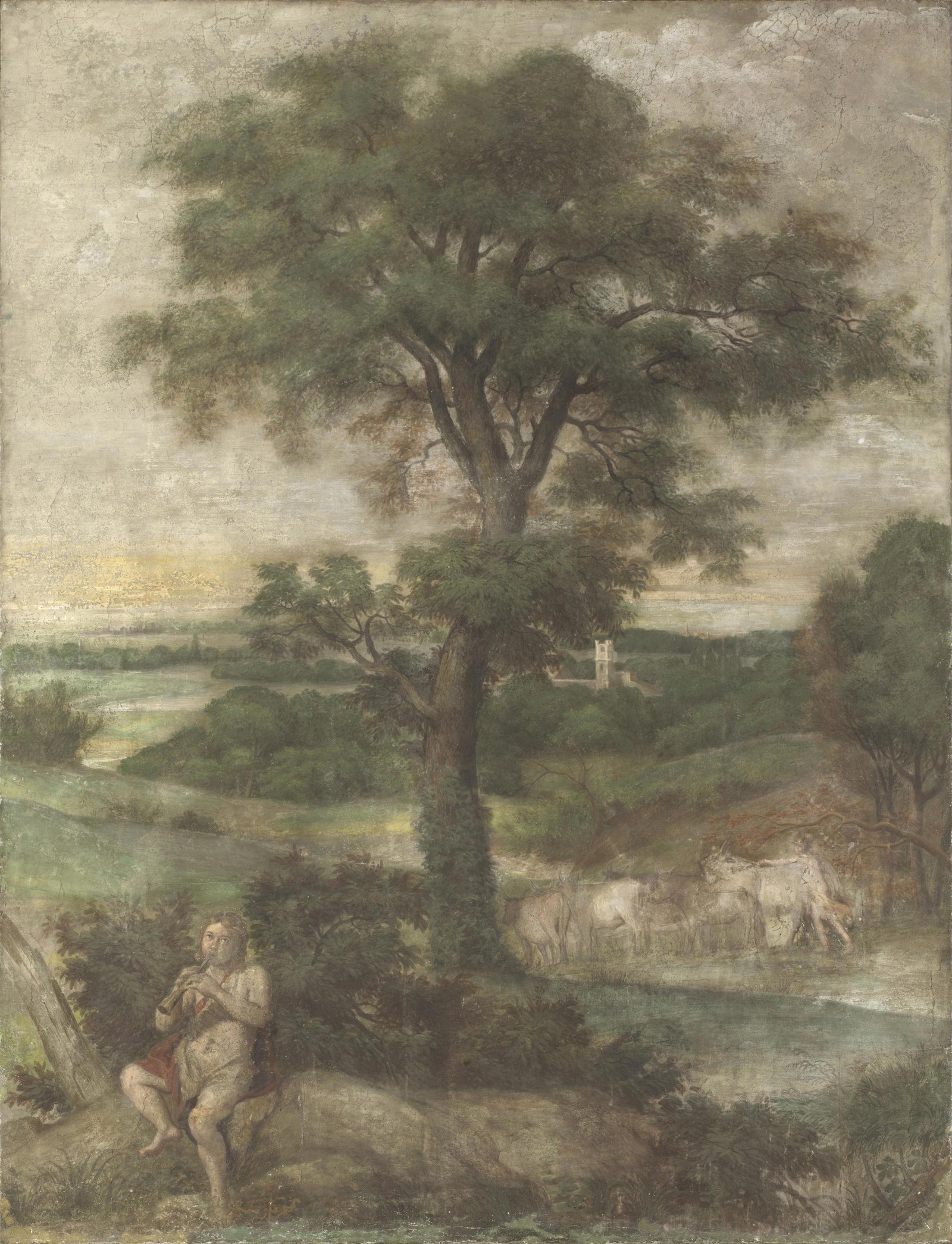 The Virgin and Child enthroned with Angels