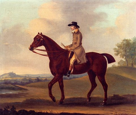 A Horseman In A Landscape