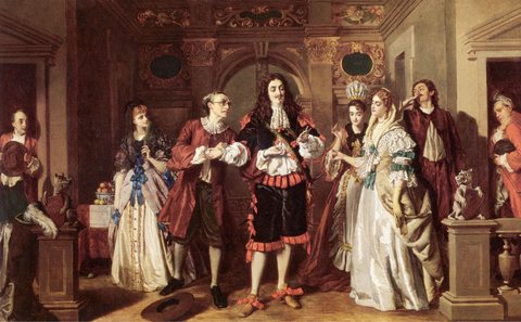 A scene from Molieres LAvare
