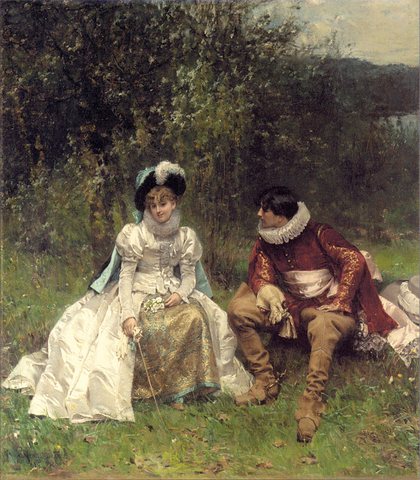 A The Courtship