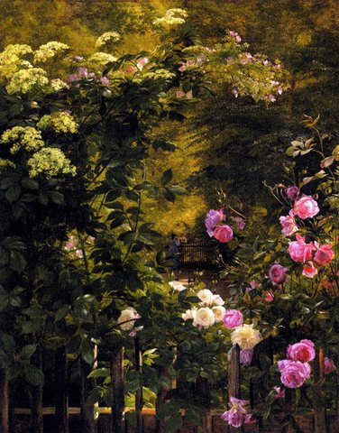 Aagaard Carl Frederick The Rose Garden