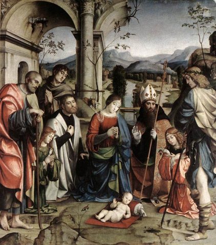 Adoration Of The Child